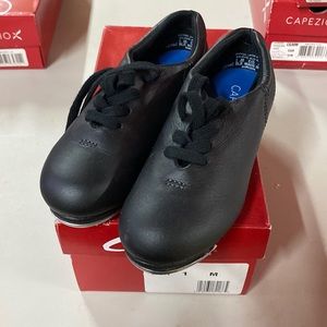 NEW Capezio Black Flex Mastr Tap Shoes